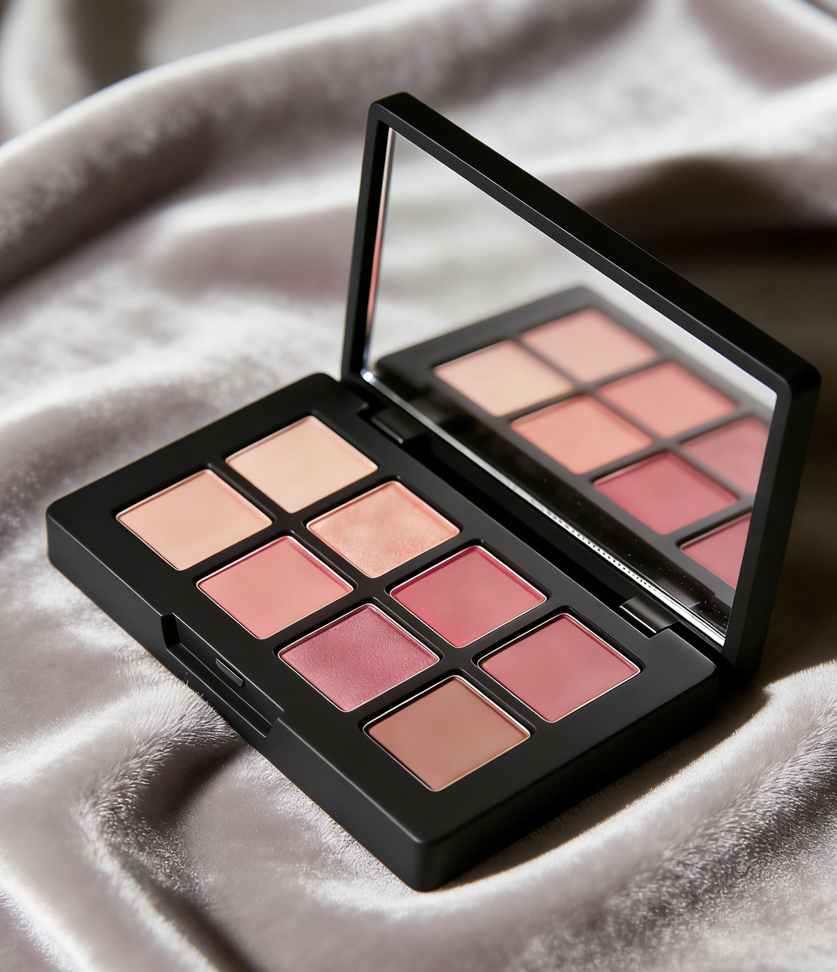 8-Shade Multi-Use Eyeshadow Palette | Matte, Shimmer & Glitter Finishes