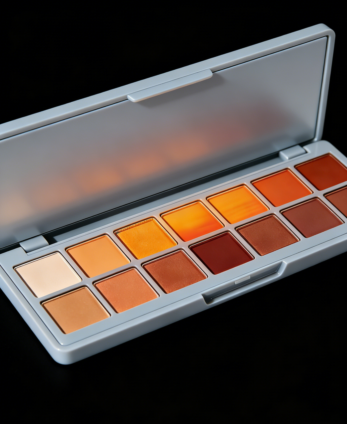 Multi-texture eyeshadow palette, warm brown / pink-purple / cool tones, long-lasting and crease-resistant